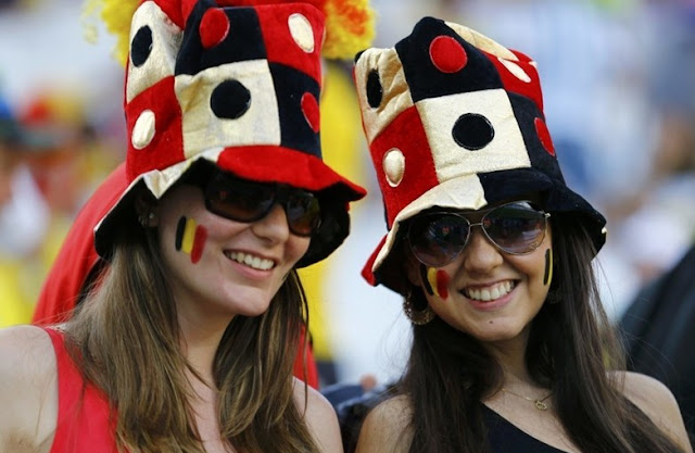 Belgium Female Fans Euro 2016