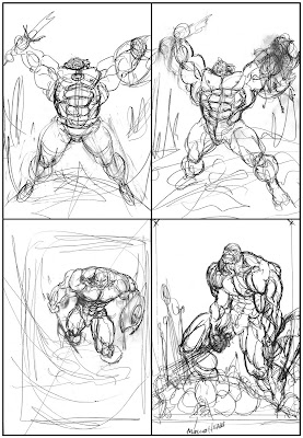 Bart Sears Cremator roughs