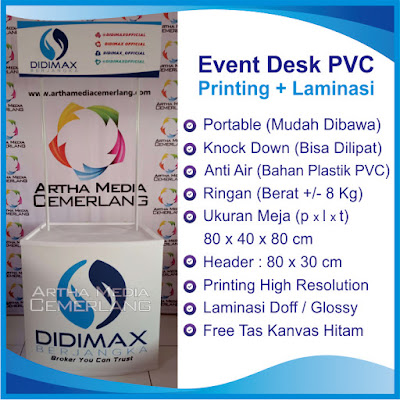 Event Desk Bandung, Event Desk Jakarta, Event Desk Murah Surabaya, Meja Display Makanan, Meja Display Portable, Meja Display Produk, Meja Promosi Depok., Meja Promosi Di Surabaya, Meja Promosi Murah, 