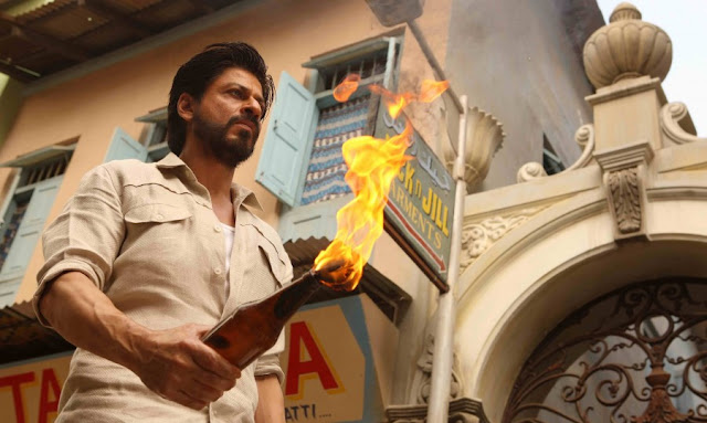 SRK, Raees, Explosion