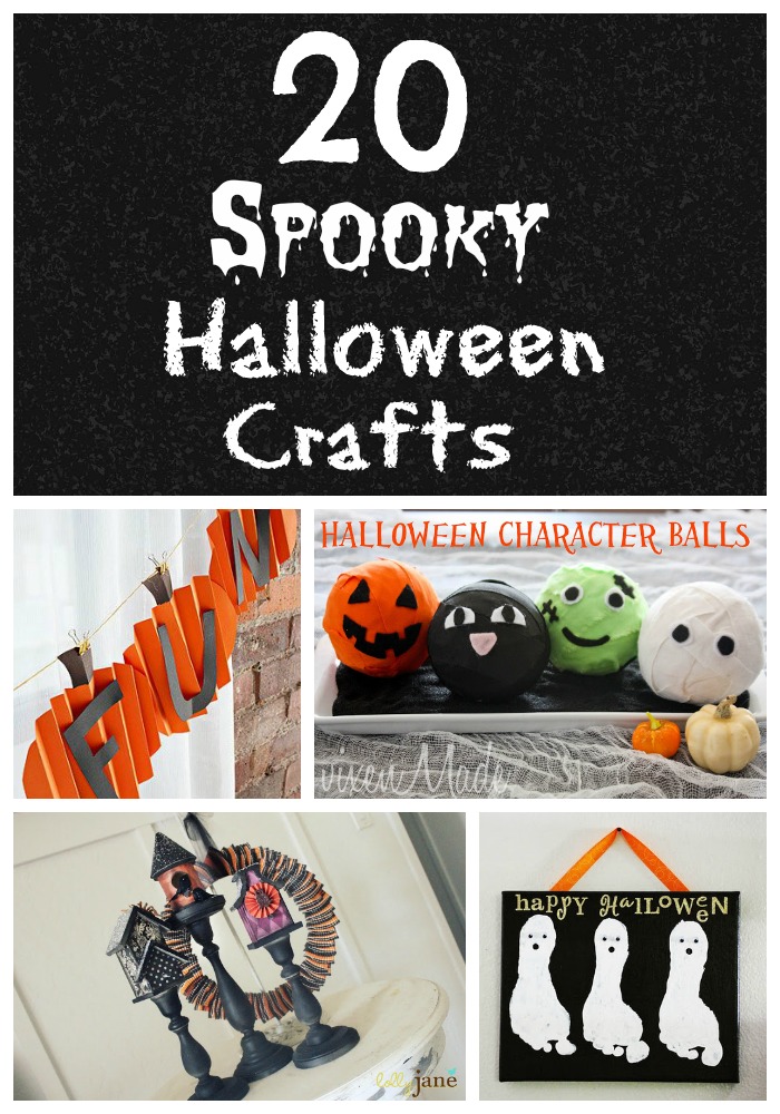 Life With 4 Boys 20 Halloween  Craft  Ideas  for Kids