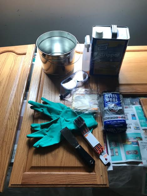rubber, gloves, steel,  wool, metal, bucket, putty knife, paint, brush, paint