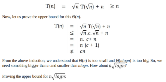 Master Theorem