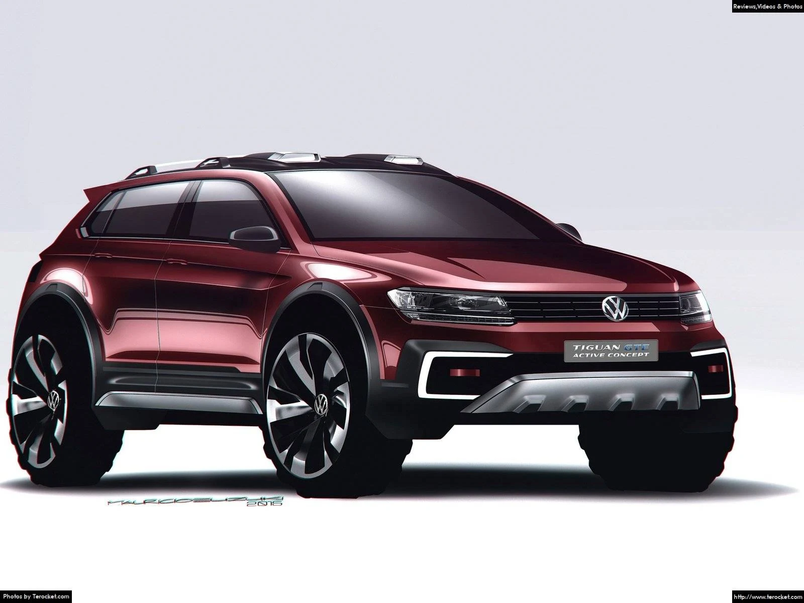 Hình ảnh xe ô tô Volkswagen Tiguan GTE Active Concept 2016 & nội ngoại thất