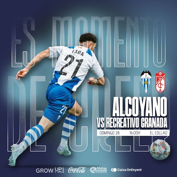Ver en directo el CD Alcoyano - Recreativo Granada