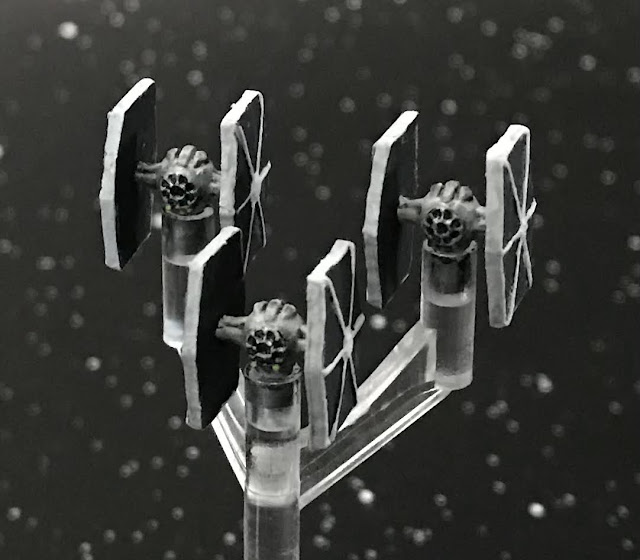 Star Wars Armada Painted Tie Fighters