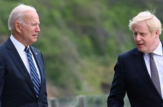Johnson exposes Biden's teenage