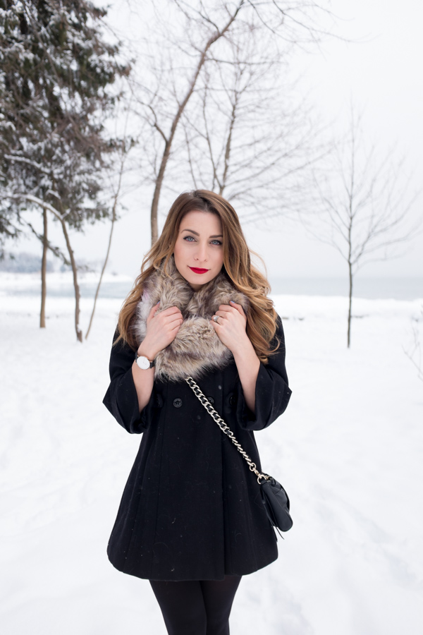  OOTD  Winter  Chic with Faux Fur La Petite Noob A 