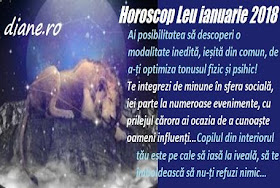 Horoscop ianuarie 2018 Leu 