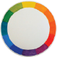 Learn to paint a color wheel using watercolor.