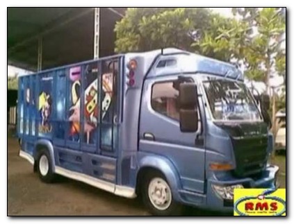 modifikasi mobil truk terbaru