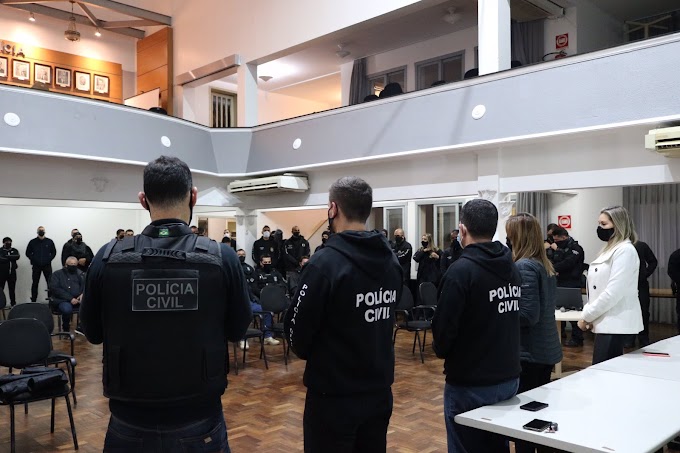 Polícia Civil utiliza 250 policiais em operação contra a tele-entrega de drogas em Cachoeirinha, Gravataí e região