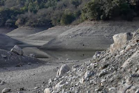 US-CALIFORNIA-DROUGHT-DRIES-UP-BAY-AREA-RESERVOIRS