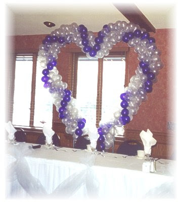 wedding balloon decoration