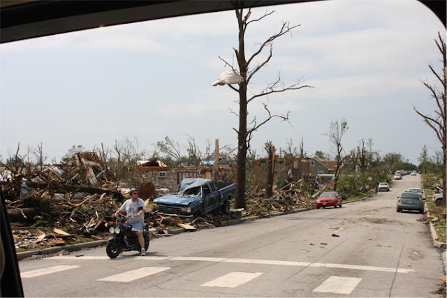 26th street, driving east