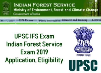 Indian Forest Services Examination-2023 Notification Published in UPSC IFS Notification 2023
