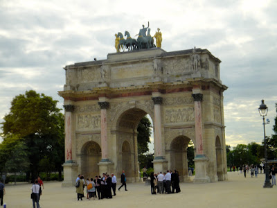 Arc de Triomphe du Carrousel in Paris