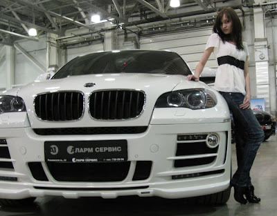 Cute Russian Girls and their Cars