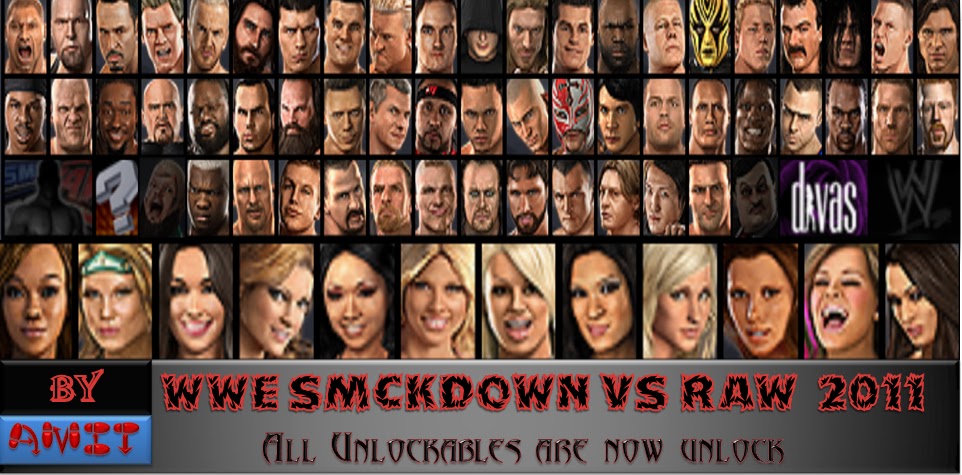 Midrocks 4 U Wwe Smackdown Vs Raw 11 All Unlocked For Pc