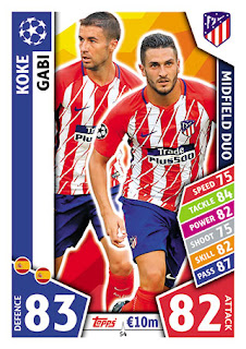 Topps Match Attax UEFA Champions League 2017-2018 Duo Set