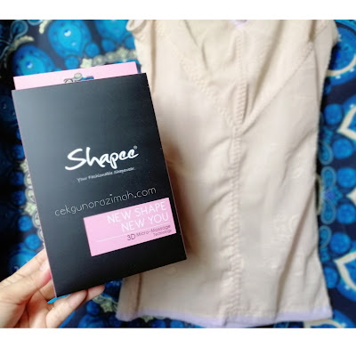 shapee, shapewear, 3d micro massage technology, shapewear murah, shapewear dari shapee, body shaper murah