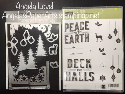 Stampin' Up! Carols of Christmas and Card Front Builder Thinlits from Angela's PaperArts