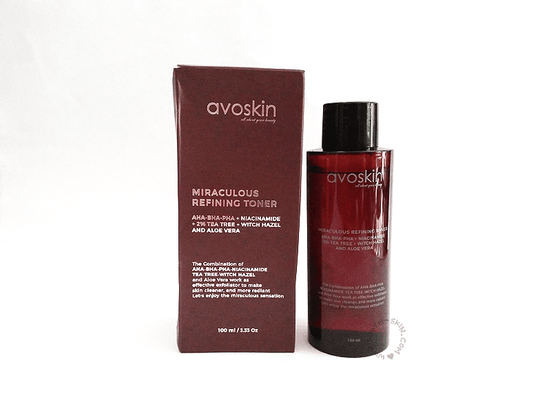 packaging-avoskin-miraculous-refining-toner