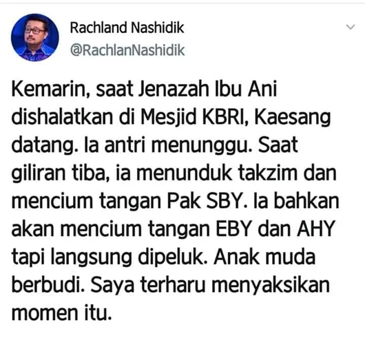 Ikut Takziah Di KBRI Singapura, Politisi Demokrat Puji Kaesang