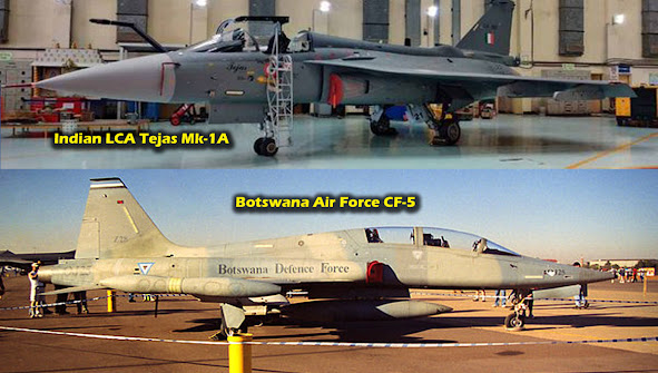 Botswana wants Tejas Mk-1A to replace its Canadair CF-5A, refused Korean FA-50 offer way back in 2018