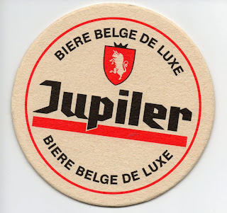 sous-bock de la bière belge Jupiler