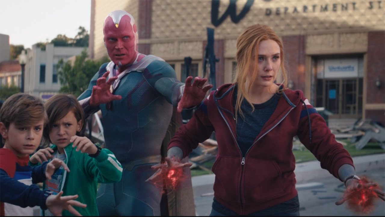 Wanda, vision y sus hijos se preparan para enfrentarse a Agatha Harkness