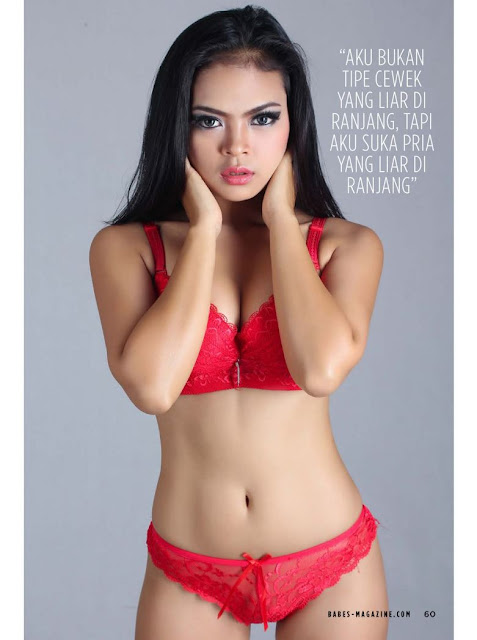 Model Via Avrilia Sexy Babes In Red Lingerie