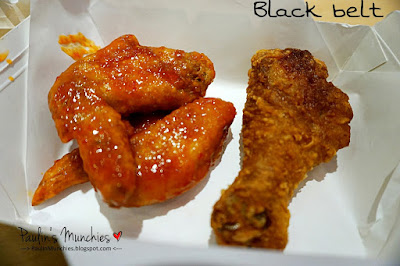 black belt drumstick and wings - Sticky Wings at Westgate - Paulin's Munchies