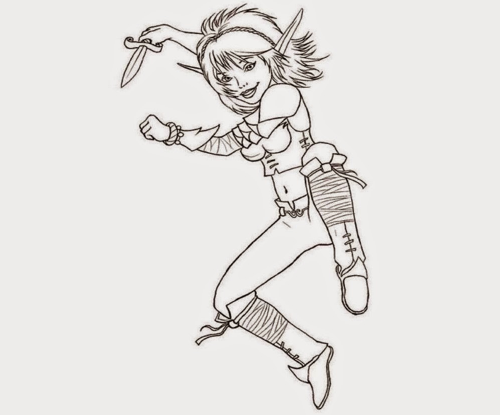 Arthur and the Invisibles Coloring Drawing Free wallpaper