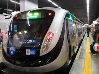 trem chinês metrô rio