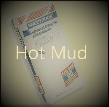 Hot Mud: Quick Setting  Joint Compound For Repair Finishing Jobs