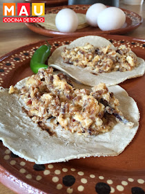machacado con huevo machaca a la mexicana facil monterrey regio
