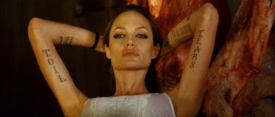 Angelina Jolie from "Wanted"