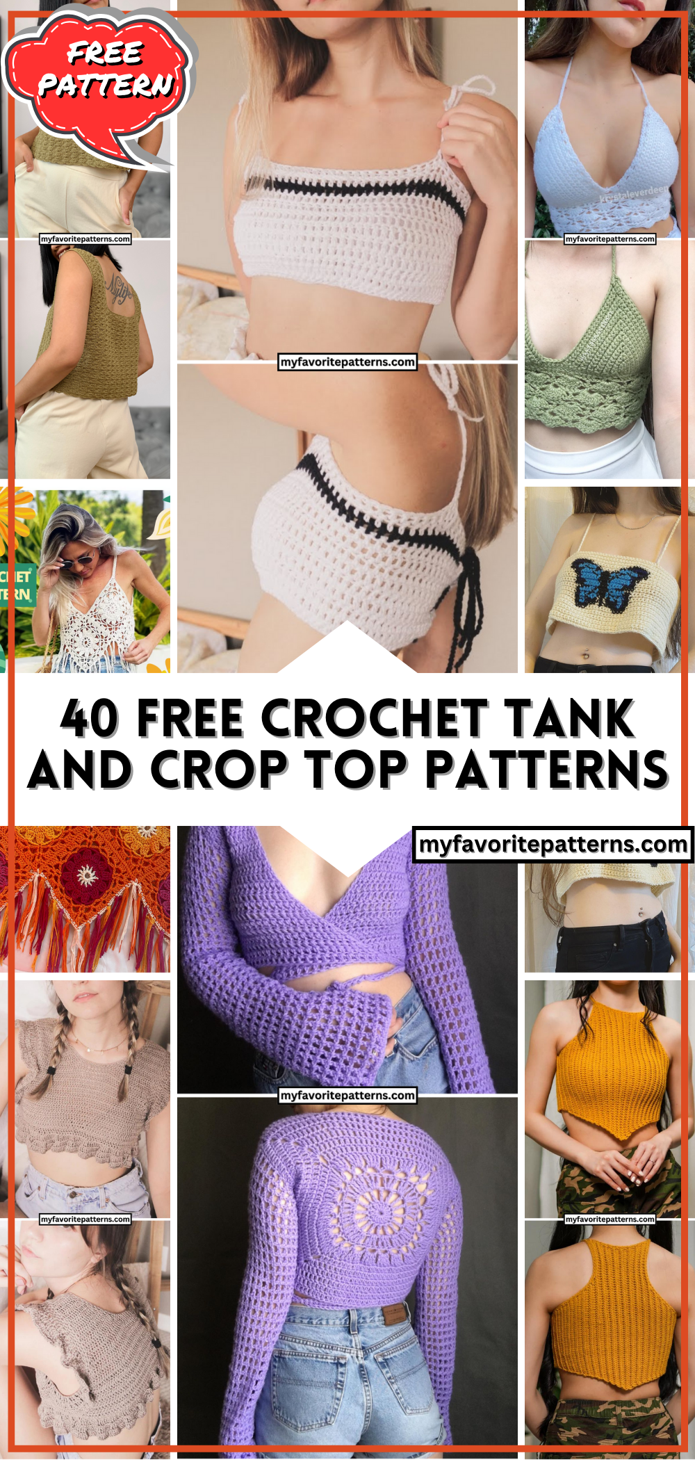 40 Easy Crochet Patterns For Beginners Step By Step - Cream Of The Crop  Crochet