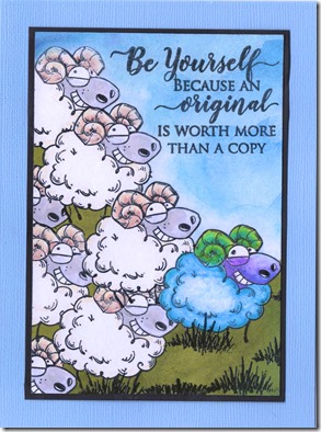 BE YOURSELF SHEEP