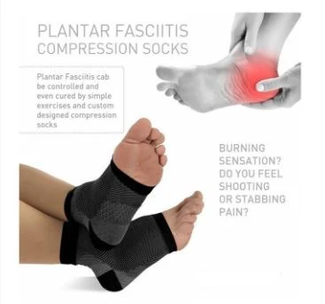 Socks Anti Fatigue Compression Therapy Stockings Heel Pain / Stokin Terapi Sakit Tumit Kaki