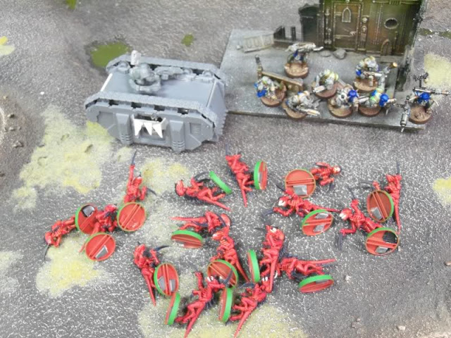 Warhammer 40k battle report Orks Tyranids Surprise Assault