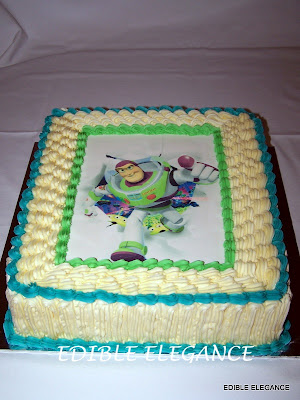 Superhero Birthday Cake on Edible Elegance  Buzz Lightyear Birthday Cake