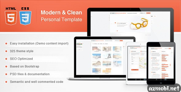 Modern & Clean Personal Template