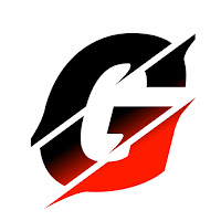 Alphabet G with creative Font(Red & Black)