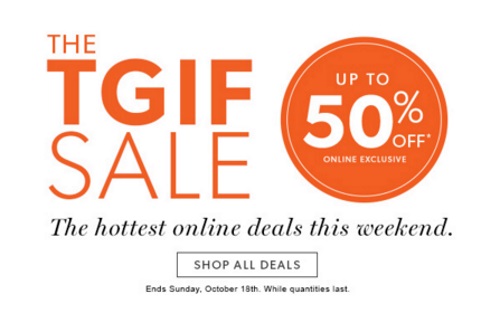 Chapters Indigo TGIF Sale Up To 50% Off