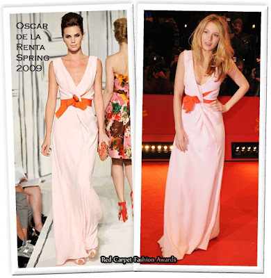  Oscar De La Renta. (Credit: Redcarpetfashionawards.com). True, Blake's 