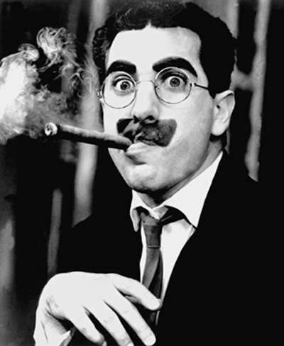  cigar and his quick sharp wit Groucho Marx has been an icon of comedy