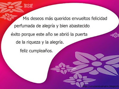 √70 ou plus joyeux anniversaire en espagnol fleurs 310373