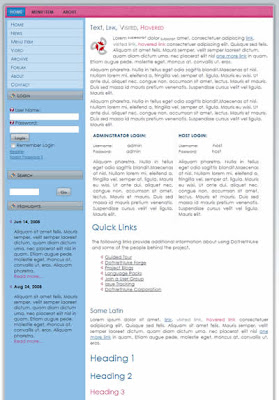 2 column simple dotnetnuke skin